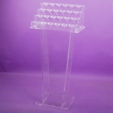 Plexiglas display stand for CANDLES