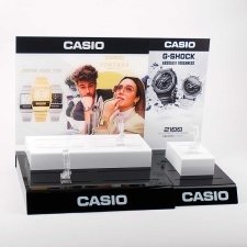 Plexiglas display CASIO VINTAGE watches