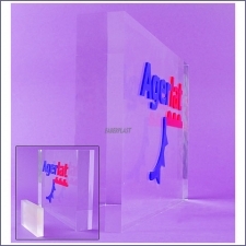 Acrylic Plexiglas Bloc Agerlat