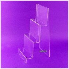 Acrylic Plexiglas Stand Display 3 Stairs