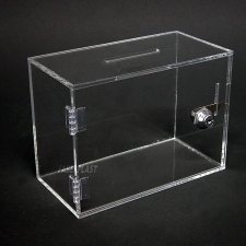 Perspex Piggy Bank SIMPLY
