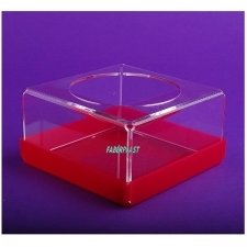 ACRYLIC PLEXIGLAS NAPKIN RING FUCHSIA