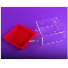ACRYLIC PLEXIGLAS NAPKIN RING FUCHSIA