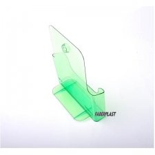 BROCHURE HOLDER ACRILIC POLYSTYRENETRANSLUCENT GREEN A4 VERTICAL