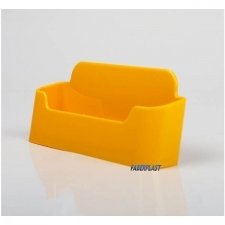 BUSINESS CARD HOLDER ACRILIC POLYSTYRENEBRIGHT YELLOW