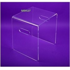 ACRYLIC PLEXIGLAS SIDE TABLE (PERSPEX – PMMA) “SCOT”