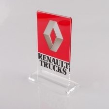 Plexiglas display RENAULT TRACKS