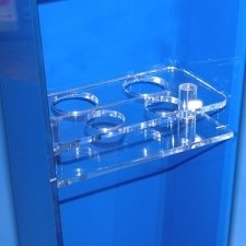 Shelf PERSPEX for water-glass LECTERNS DYANA