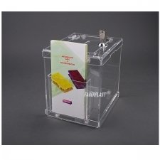 Perspex Piggy Bank EASY pocket