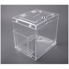 Perspex Piggy Bank EASY pocket
