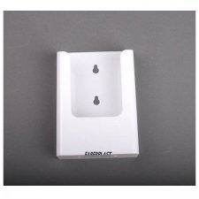 Brochure Holder WHITE 1/3 A4 VERTICAL (WALL)