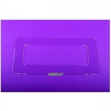 Perspex plate SWITCHES TRIPLE