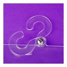 ACRYLIC PLEXIGLAS SHEET HOLDER HANGER DOUBLE