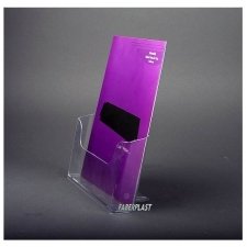 Acrylic Brochure Holder A4 vertical. MOD B