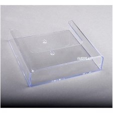 Acrylic Brochure Holder MURAL A5 vertical. MOD B