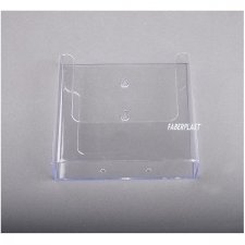 Acrylic Brochure Holder MURAL A5 vertical. MOD B
