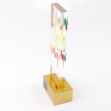 Plexiglas trophy PALM CAMAYENE