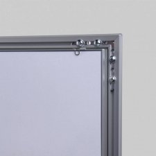 Aluminum frame LOCKABLE POSTER