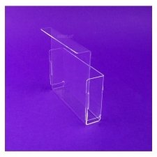 Acrylic plexiglas brochure holder SHELF