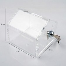 Perspex Piggy Bank MINI HOME