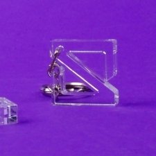 Acrylic Plexiglas Keyring Aenor
