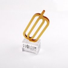 Trophy perspex EVOOLEUM AWARDS