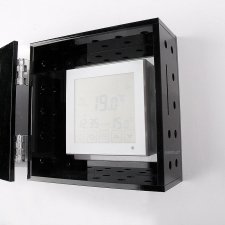 Perspex Safe BOX THERMOSTAT Black or White
