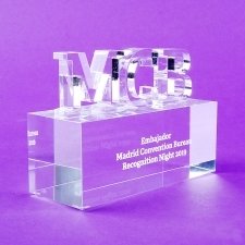 Perspex trophy MCB