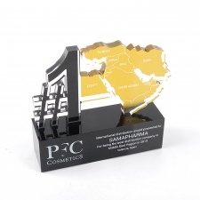 Perspex trophy PFC COSMETICS