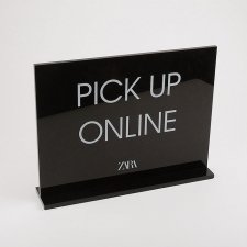 Perspex display ZARA