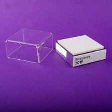Perspex display show case RESIDENCY 2019