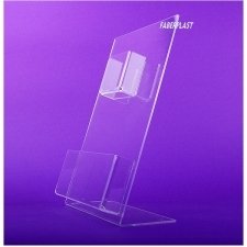 ACRYLIC PLEXIGLAS BROCHURE HOLDER ANNE