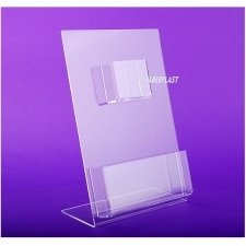 ACRYLIC PLEXIGLAS BROCHURE HOLDER ANNE