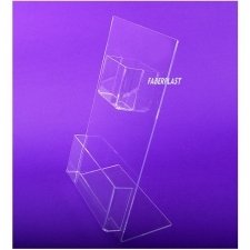 ACRYLIC PLEXIGLAS BROCHURE HOLDER ANNE