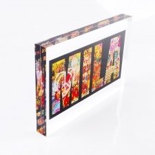 Acrylic Plexiglas Tombstone ALEX MILA