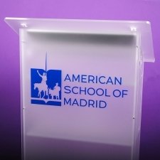 Plexiglas lectern AMERICAN SCHOOL