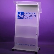 Plexiglas lectern AMERICAN SCHOOL