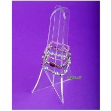 Acrylic plexiglas exhibitor bracelet