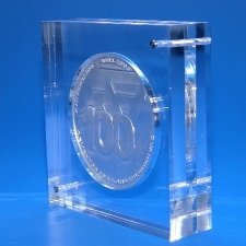 Acrylic perspex tombstone PORTLAND