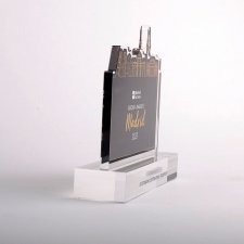 Plexiglas trophy BIDVEST NOONAN MADRID 2022