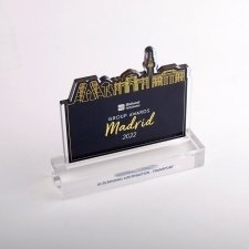 Plexiglas trophy BIDVEST NOONAN MADRID 2022