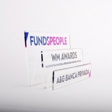 Plexiglas trophy FUNDSPEOPLE 2022 Awards