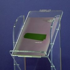 Plexiglas stand Brochure Holder STAIRS