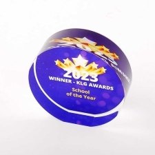 Acrylic plexiglas block KLG Awards