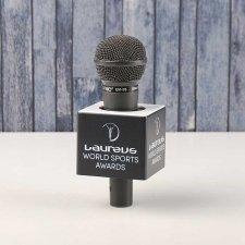 Microphone cube LAUREUS awards