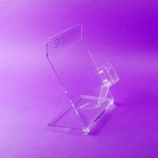 Acrylic plexiglas display stand SKINVITY