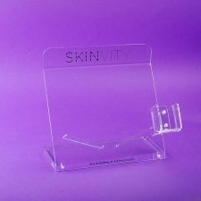 Acrylic plexiglas display stand SKINVITY