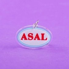 Plexiglas keyring ASAL