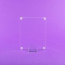 Acrylic plexiglas sheet holder SCREWS AND STAND