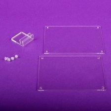 Acrylic plexiglas sheet holder SCREWS AND STAND